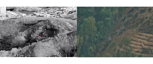 Collegamento multispettrale